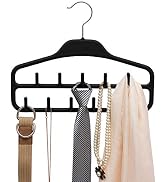 Belt Hanger Rack Holder for Closet, Sturdy Belt Organizer with 360 Degree Swivel, 11 Large Sturdy...