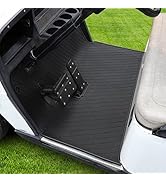 EZGO TXT Golf Cart Full Coverage Floor Liner Mat, fits EZGO TXT (1994+), Valor(1994+), Express S4...