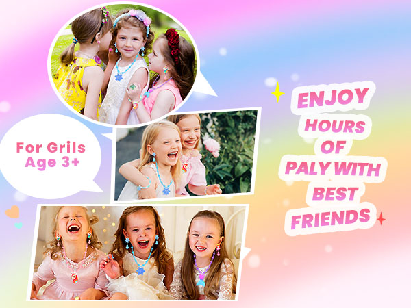 Birthday Easter Christmas Valentines Gifts for 3 4 5 6 7 8 9 Year Old Girls