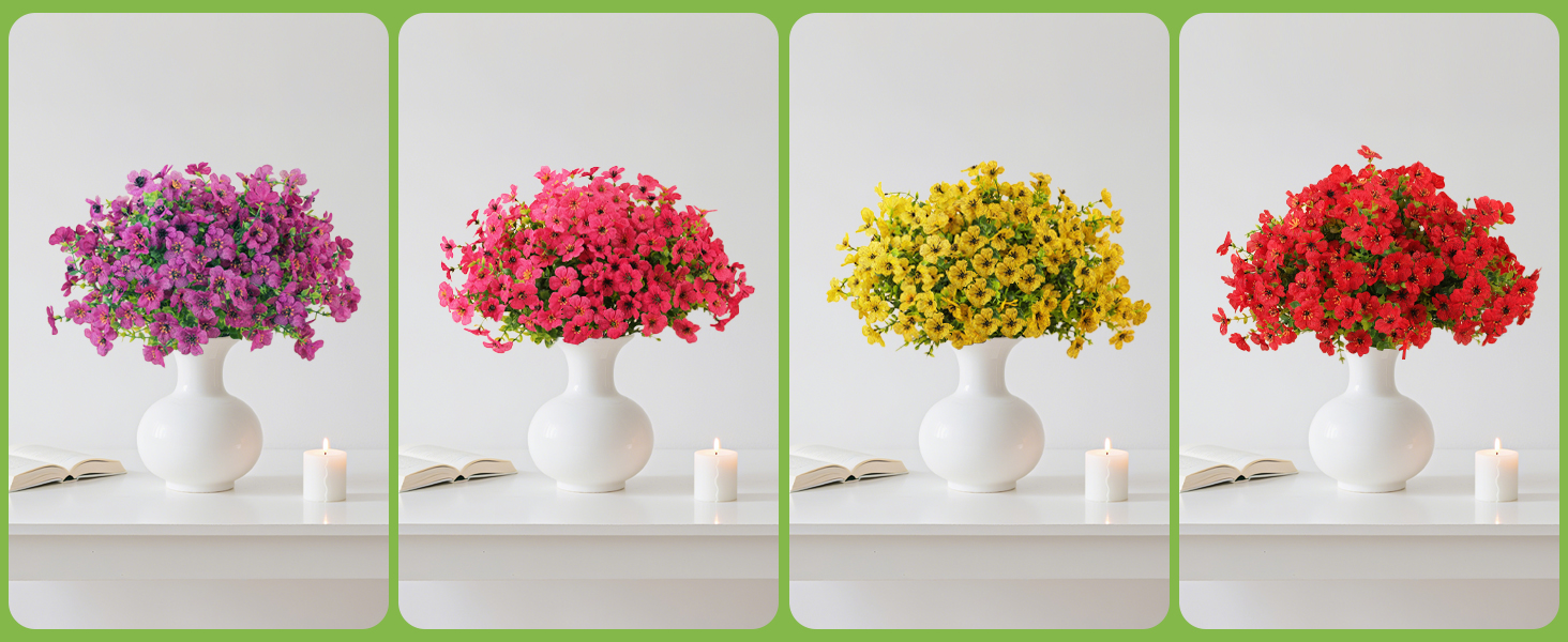 Artficial Flowers for Outdoors