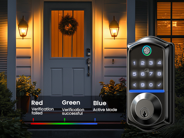 Veise Fingerprint Smart Door Lock