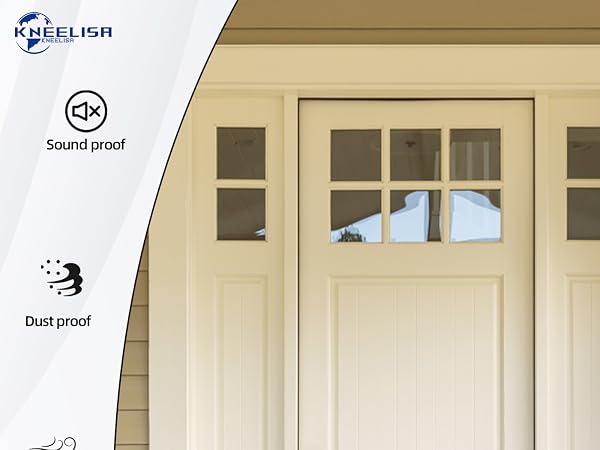 Weather Stripping Door Seal - Self Adhesive Weather Strip V Shaped Seal Strip