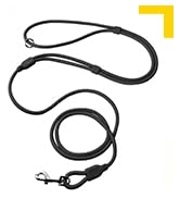 Fida Hands Free Dog Leash for Large Dogs Heavy Duty, Adjustable Crossbody/Waist Leash for Small/M...