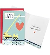 Ogeby Funny Crane Father’s Day Card for Dad, Cute Fathers Day Card from Son Daughter Kids, Love Y...