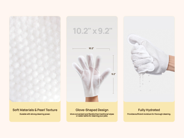 pet gloves wipes
