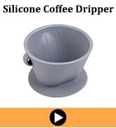 gray coffee pour over maker