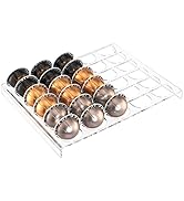 Sumerflos Coffee Capsule Storage Tray, Drawer Insert Organizer Holds 30 Pods Compatible with Nesp...