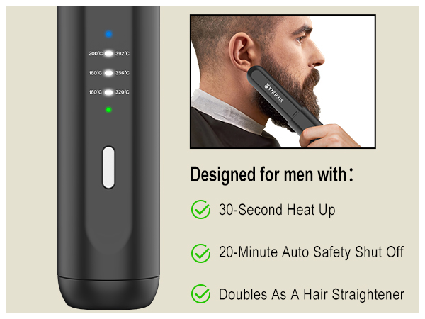 BEARD HEATED COMB