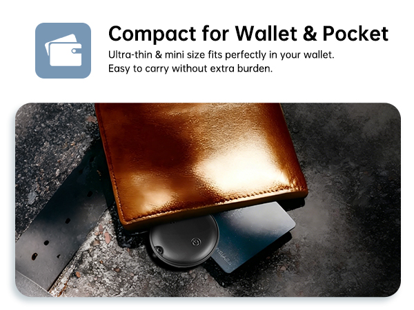 air tracker tag for wallet