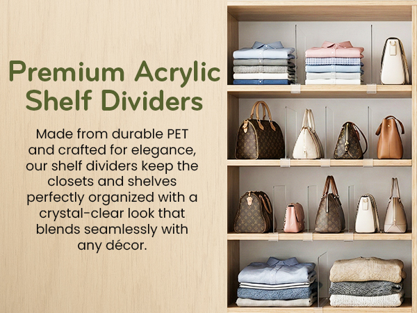 Shelf Dividers