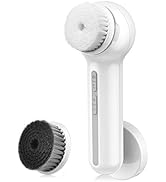 Face Scrubber Exfoliator, TOUCHBeauty Upgraded Rechargeable Electric Facial Cleansing Brushes wit...