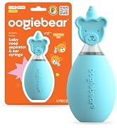 oogiebear: Baby Nasal Aspirator - Safe Booger & Earwax Remover for Newborns, Infants, Toddlers - ...