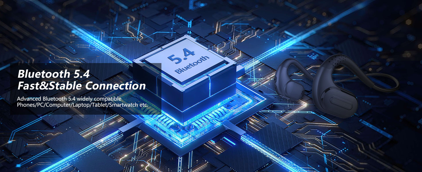 BANIGIPA Bluetooth Headset with Removable Microphone, Noise Cancelling Wireless Headset for Phones