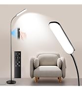 Yikuneng Dimmable LED Floor Lamp, Super Bright Reading Lamps Floor Standing lamp with Remote & To...