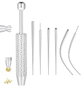 BACUTHY Piercing Taper Ball Grabber Tool for Changing Jewelry -Flat Back Earrings Applicator Tool...