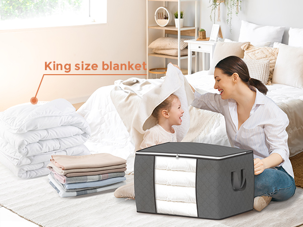 storage bins with lids