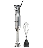 Hamilton Beach Professional Electric Immersion Hand Blender with Variable Speed + Whisk, 300 Watt...