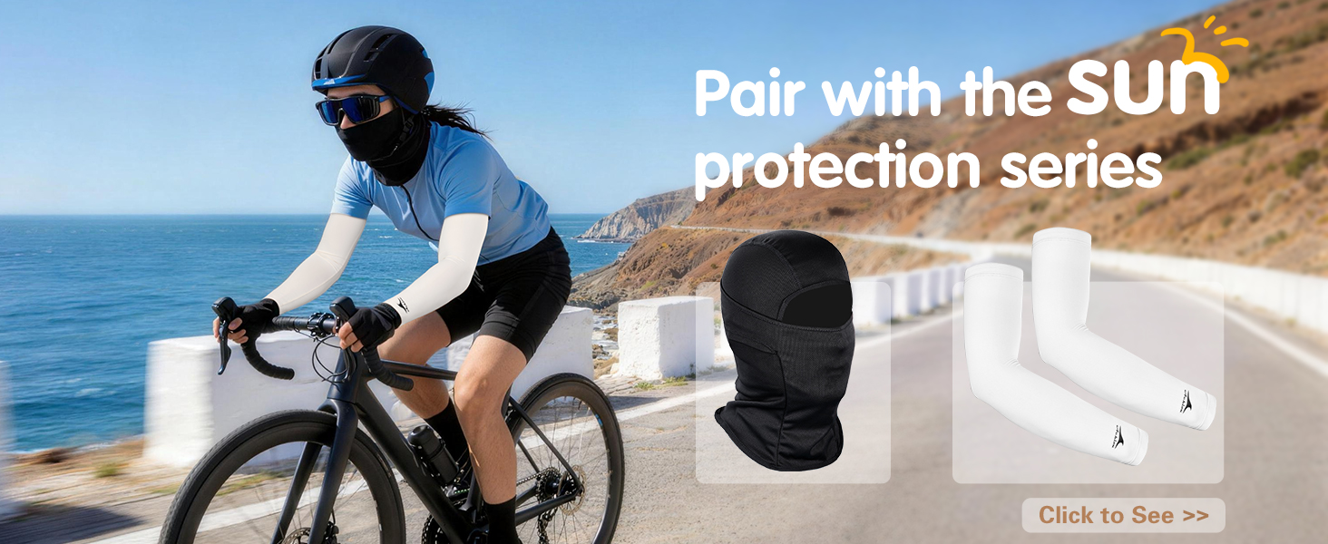 Balaclava and arm sleeves