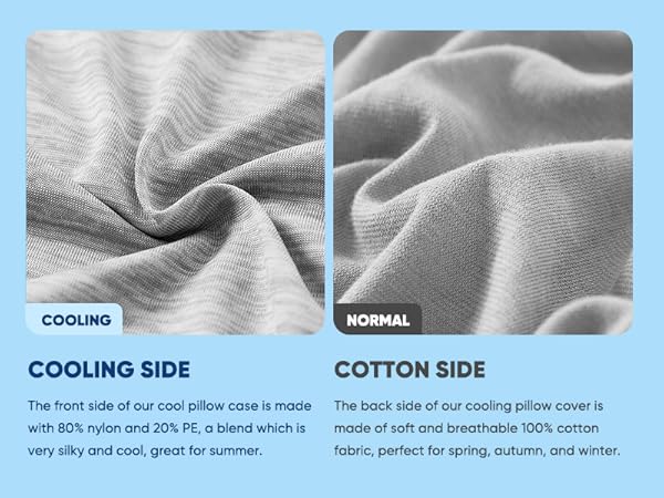cooling pillow cases