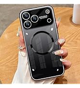 Guppy Compatible with iPhone 17 Pro Max Magnetic Case, with Full Camera Lens Protector [Compatibl...