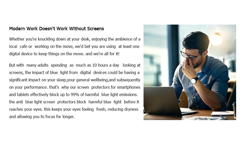 blue light screen for 13.3 inch laptop