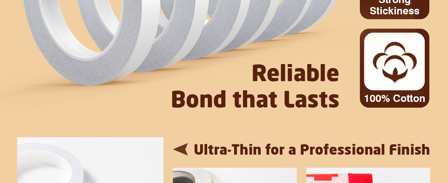 Our double-sided tapes can all provide you with stable support.