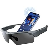 Sports Smart Glasses,Cycling Bluetooth Sunglasses for Men &Women,Open Ear Sound with Mic &Speaker...