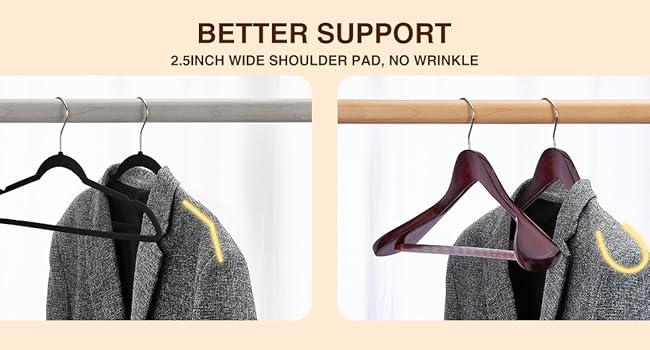 wide hangers