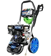 TOOLCY 3400 PSI x 2.8 GPM Gas Pressure Washer, 212cc Engine & Enhanced Pump, Gas Powered Power Wa...