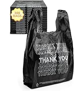 UMT Plastar 300 Count - Plastic Thank You Bags | 12