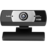 Diccik 4K Webcam,Webcams for PC, Noise Cancellation,Plug & Play USB Webcam for Laptop, Desktop, P...
