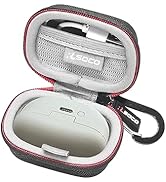 RLSOCO Hard Case for Sony WF-1000XM5 The Best Truly Wireless Noise Cancelling Earbuds (Black)