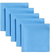 DoreenBeads Sweat Absorbing Handkerchiefs, 5Pcs Small Quick Drying Microfiber Sweat Rag Towels fo...