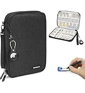 Zealearn USB Flash Drive Case with Labels, USB Organizer Holds 24 Pcs, USB Case,USB Stick Holder,...