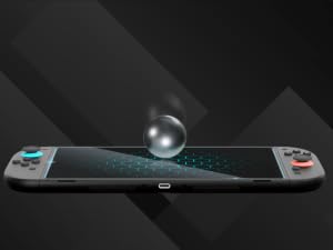 9H hardness Nintendo Switch 2 screen protector shields against drops, scratches, and daily wear.