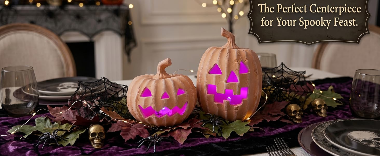 Jack-o'-lantern lights