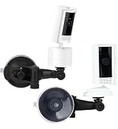 2 Pack Suction Cup Window Mount Compatible with Ring Pan-Tilt Indoor Cam | Compatible with Ring I...