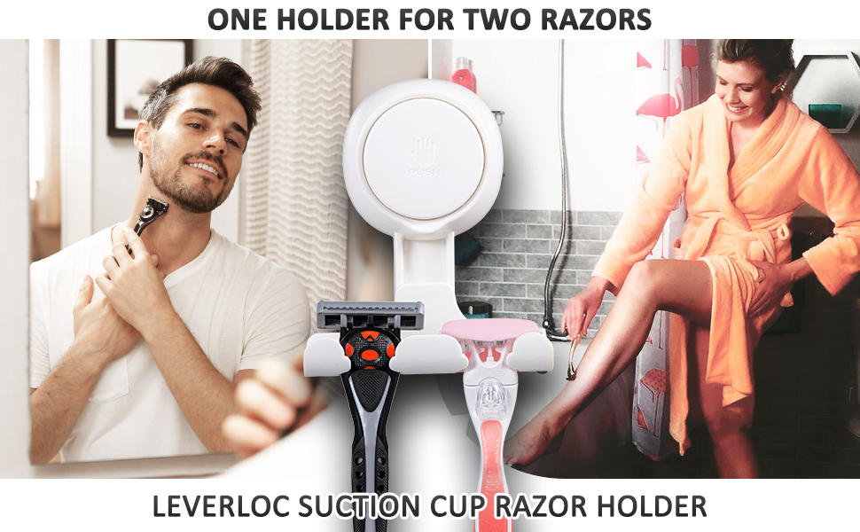 Razor Hook Suctino Cup Shower Suction Hook Razor Holder