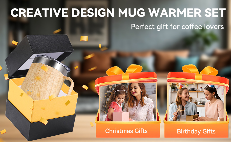 mug warmer set