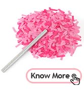 pink confetti popper