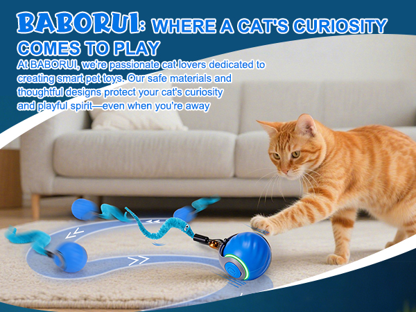 Interactive Cat Toy Ball