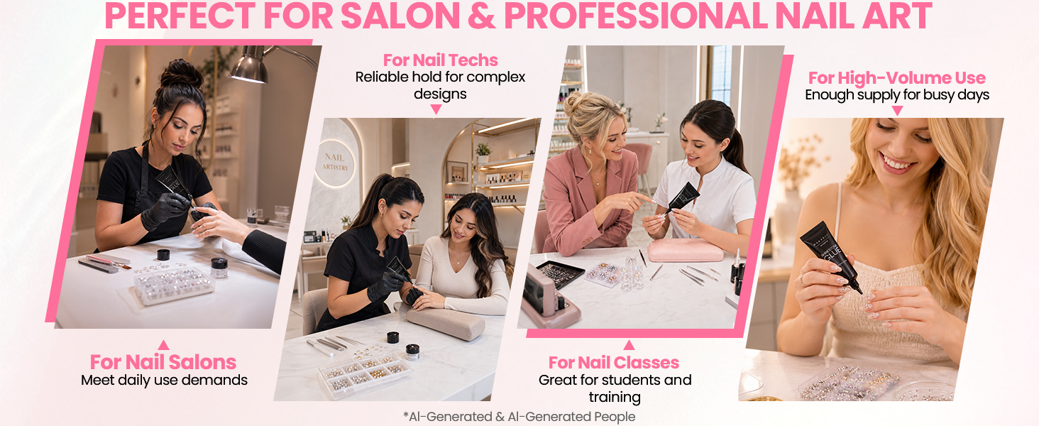 PERFECT FOR SALON & PROFESSIONAL NAIL ART