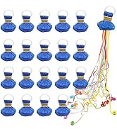 20 Pack No Mess Streamers,Colorful No Mess Paper Crackers,Hand Throw Confetti Streamer for Birthd...