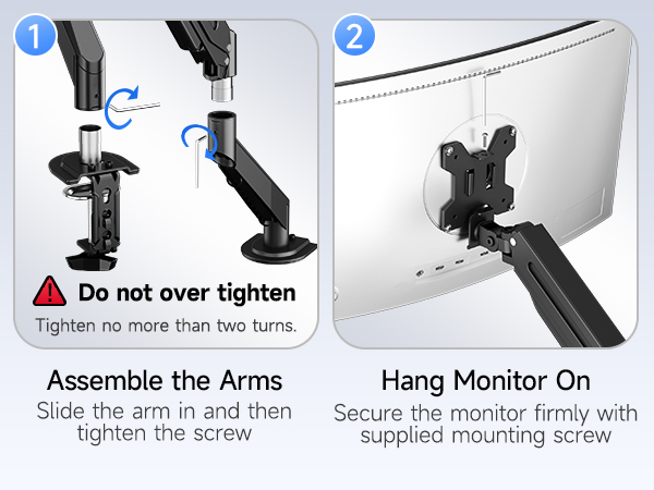 single monitor arm