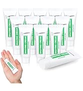 Travel Size Shaving Cream Bulk Pack of 100,Individually Wrapped 10ml/0.35fl oz Mini Disposable Sh...