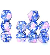 SmartDealsPro 10-Pack 20 Sided Dice D20 Polyhedral Dice for DND RPG MTG Table Game (Color 7)