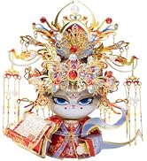 MU 3D Metal Puzzles for Adult The Cat Series-The Queen, Metal Models Kits Miniature Building, Men...