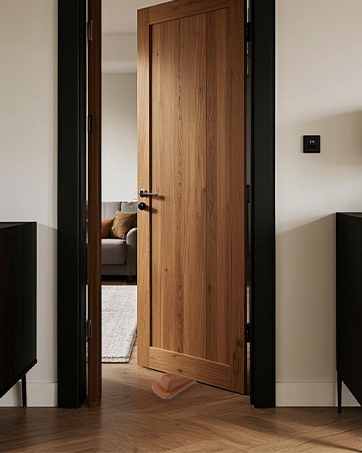 4 Pack Door Stoppers for Bottom of Door