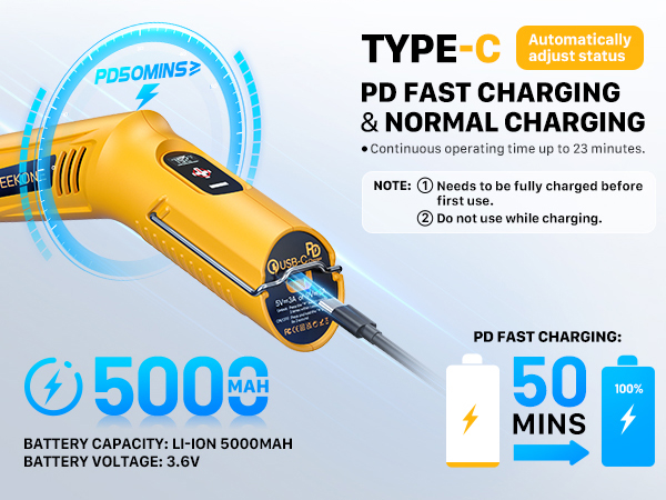 large battery capacity