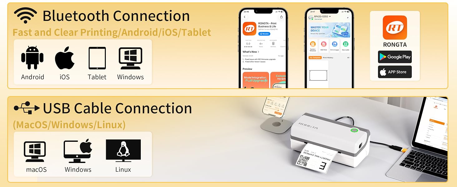 Bluetooth/USB Connection